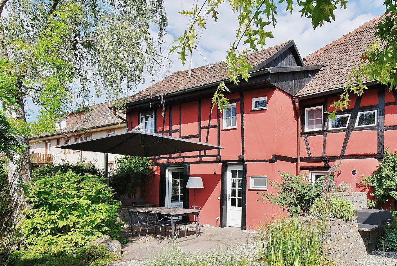 Ferienhaus Oberstaader Fewo Maisonette 외닝겐 외부 사진